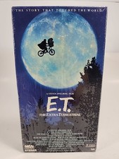 E.T. The Extra-Terrestrial VHS 1988 Green Flap 1st MCA Press Factory SEALED