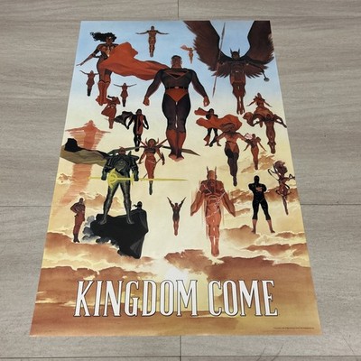 KINGDOM COME ポスター　Alex Ross Alex Ross Kingdom Come Poster 1996 DC Comics | eBay