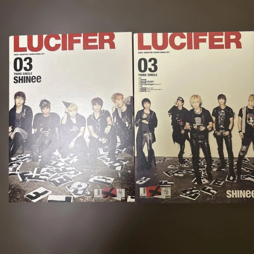 SHINee LUCIFER 日本ライセンス盤 未再生　ジョンヒョン　トレカ SHINee LUCIFER 日本ライセンス盤 未再生 ジョンヒョン トレカ SHINee
