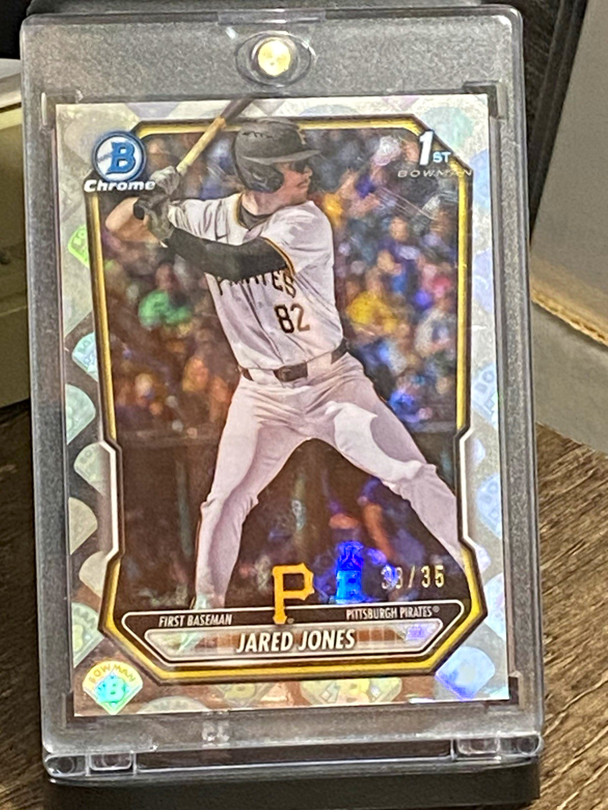 2026 Bowman Chrome Prospects 1st Jared Jones BCP-6 Pittsburgh Pirates 33/35