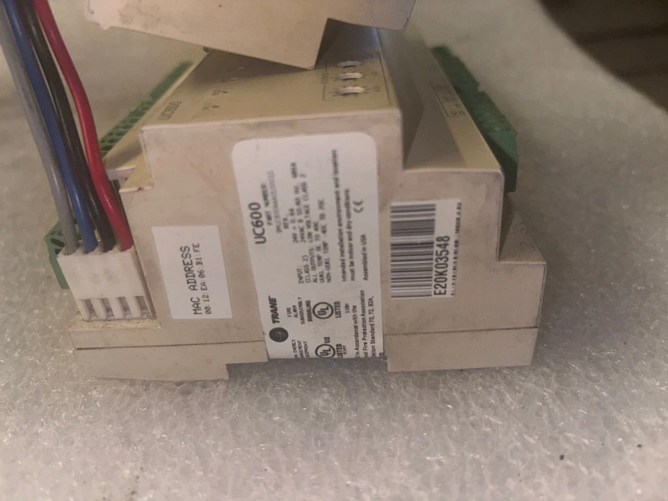 Trane UC600 Programmable Temperature Controller BMUC600AAA0100011 XM32 - Image 4 of 4