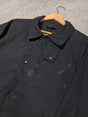 Barbour Engineered Garments Covert Wax Jacket Mens XL Navy Waxed
