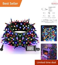 300 LED Christmas String Lights Waterproof 100FT Mulitcolor Indoor Outdoor