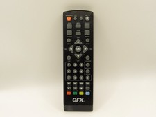 QFX Remote Control Replacement Black Digital Converter Box Media Player