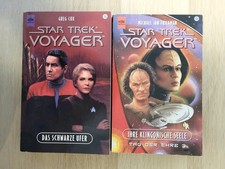 2x Star Trek Voyager Bd. 14 + 15, Greg Cox schwarze Ufer + Klingonische Seele