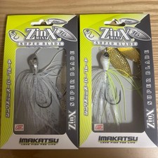 IMAKATSU ZinX Mini 3/4oz Super Blade 2-Color Set Japan Import Lure