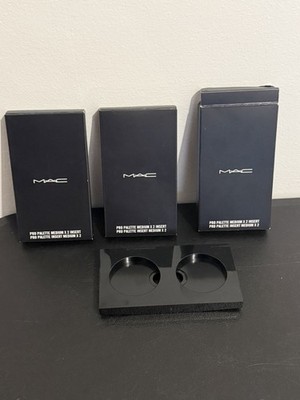 (LOT OF 3) MAC Pro Palette Medium x2 Insert *EMPTY* New In Boxes