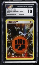 CGC 10 GEM MINT Fighting Energy 110/110 EX Holon Phantoms Holo Pokemon Card
