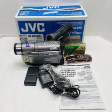JVC GR-SXM340 GR-SXM340U Super VHS SVHS S-VHS SVHSC Camcorder VCR Player READ