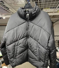 YOUNGLA Black Puffer Jacket - Model 526 - Size XL (Brand New with Tags)