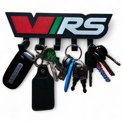 Skoda VRS Schlüsselhalter 3D Druck Wand Schlüsselboard Auto Deko Geschenk NEU