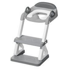 Potty Training Toilet Seat with Step Stool Ladder for Boys and Girls, 2 in 1 ...