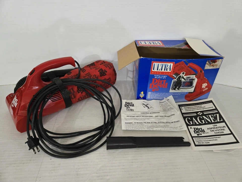 Dirt Devil by Royal Ultra Red Electric Handheld Vacuum M08230 FREE SHIP - Image 2 of 4