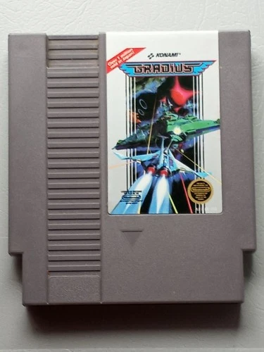 Gradius 1985 Nintendo Entertainment System NES 5 Screw with Sleeve Tested