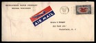 Mayfairstamps US 1938 Bergstrom Paper Neenah to Plainfield NJ Cover cca_20113 — photo 1