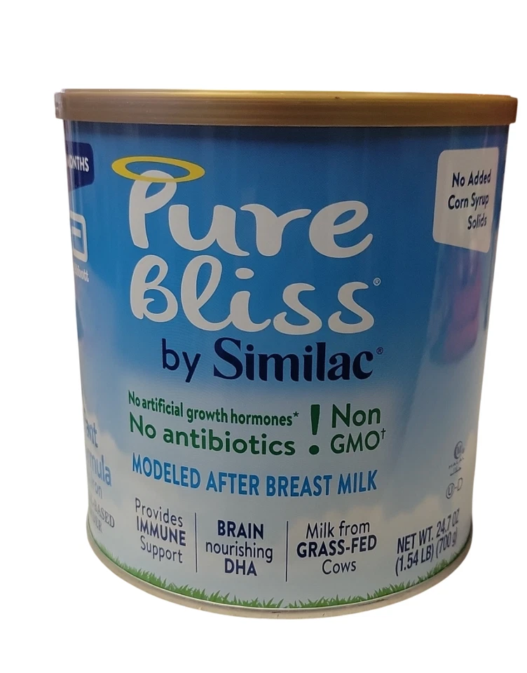Pure Bliss by Similac Baby Formula, Infant Formula, 24.7oz. (4 PAck) - Image 2 of 4