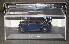 Altaya IXO 1:43 Mercedes-Benz 130 (W23) 1934 Blue/Black - Factory Sealed New