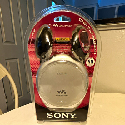 Sony D-EJ360 Walkman Street Style On-Ear Vintage CD Player Unopened
