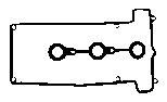 Cylinder Head Cover Gasket Set Left Fits Ford Granada Scorpio BGA RK6318