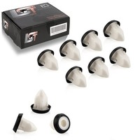10X Spreizmutter Clip Befestigung Kennzeichen Halter FüR VW Transporter V 5 T5