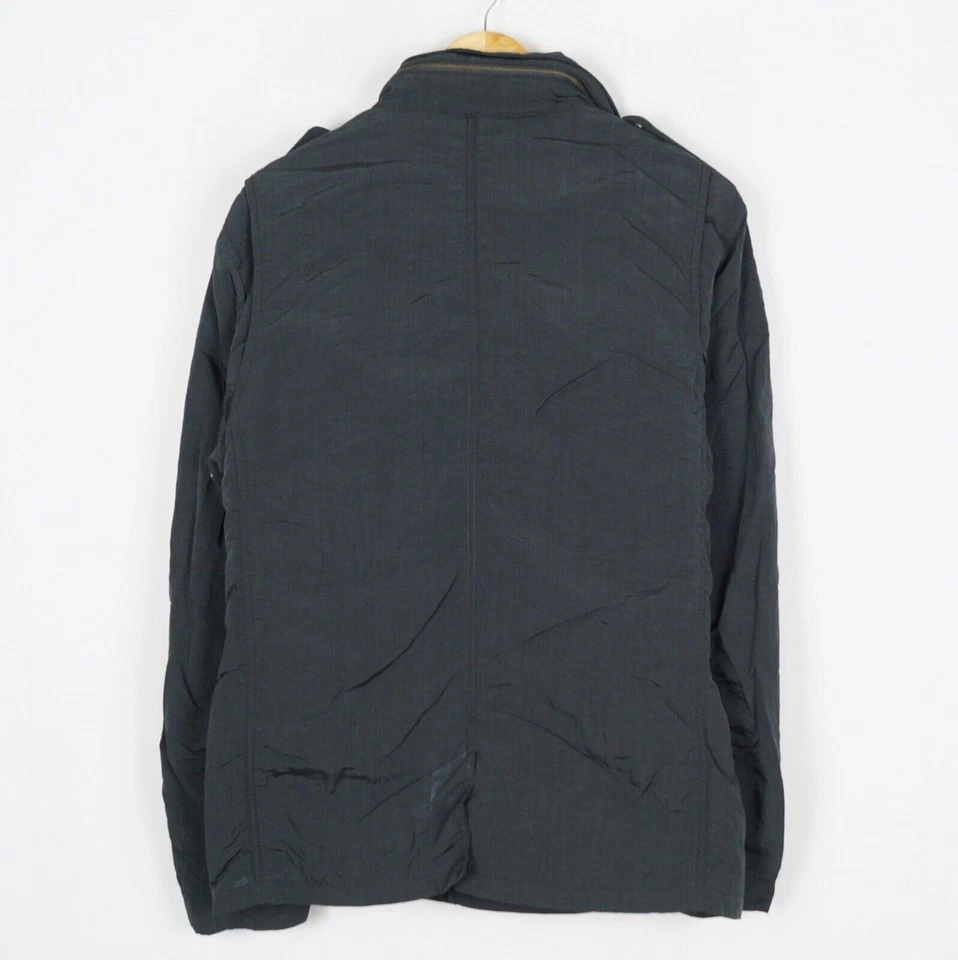 Veste homme ARMANI JEANS taille M 50 isolante capuche cachée bleue... - Photo 2/4