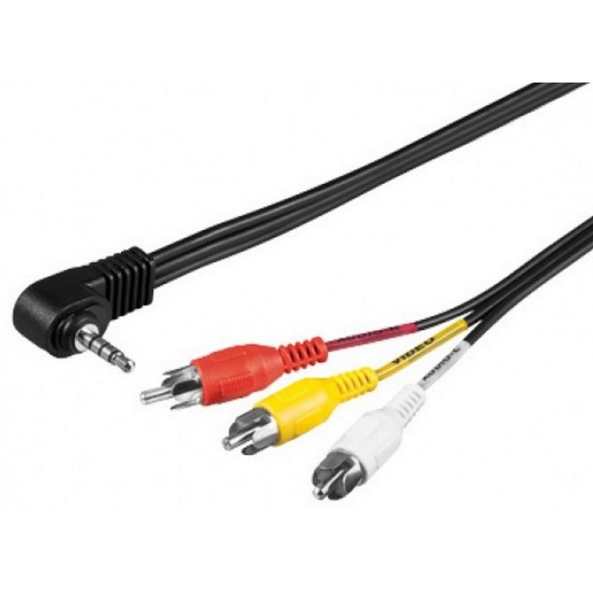 Goobay - Câble audio - Jack 3,5mm vers 3x RCA - 1,5m - Image 2