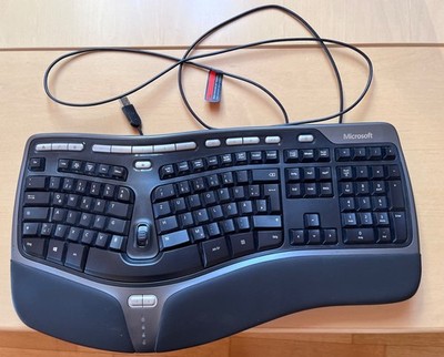    Microsoft Natural Ergonomic Keyboard Tastatur 4000 v1    (QWERTZ-Layout)