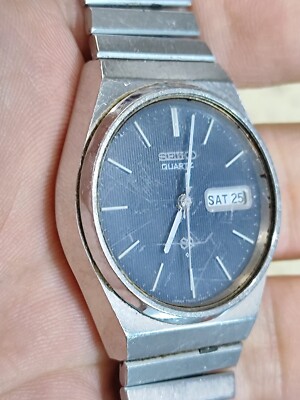 VINTAGE SEIKO SQ 7546-8310 Quartz WORKING | eBay
