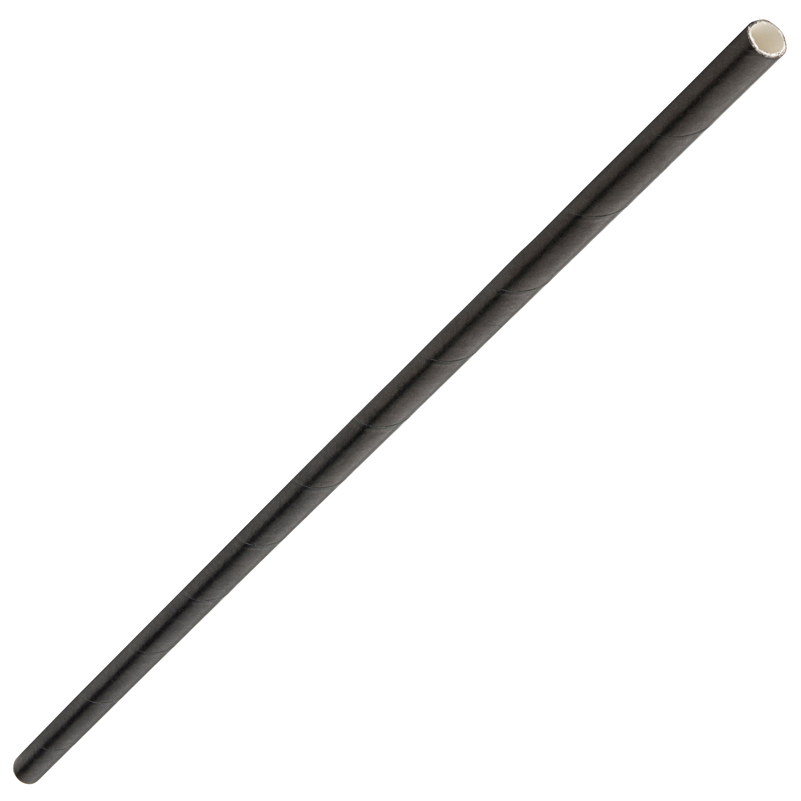 Paper Bottle Straws Black 10.5inch - Pack of 250 - Eco-Friendly Paper Straws