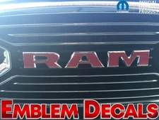 RAM 1500 LIMITED Grill Emblem Decals 2016 2017 2018