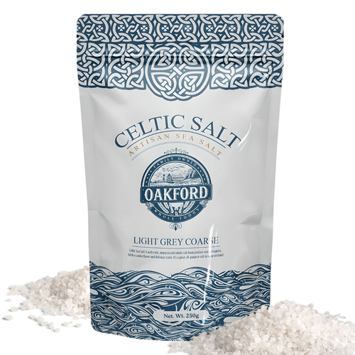 Celtic Sea Salt 250g Light Grey Coarse 82+ Minerals Unrefined & Healthy eBay