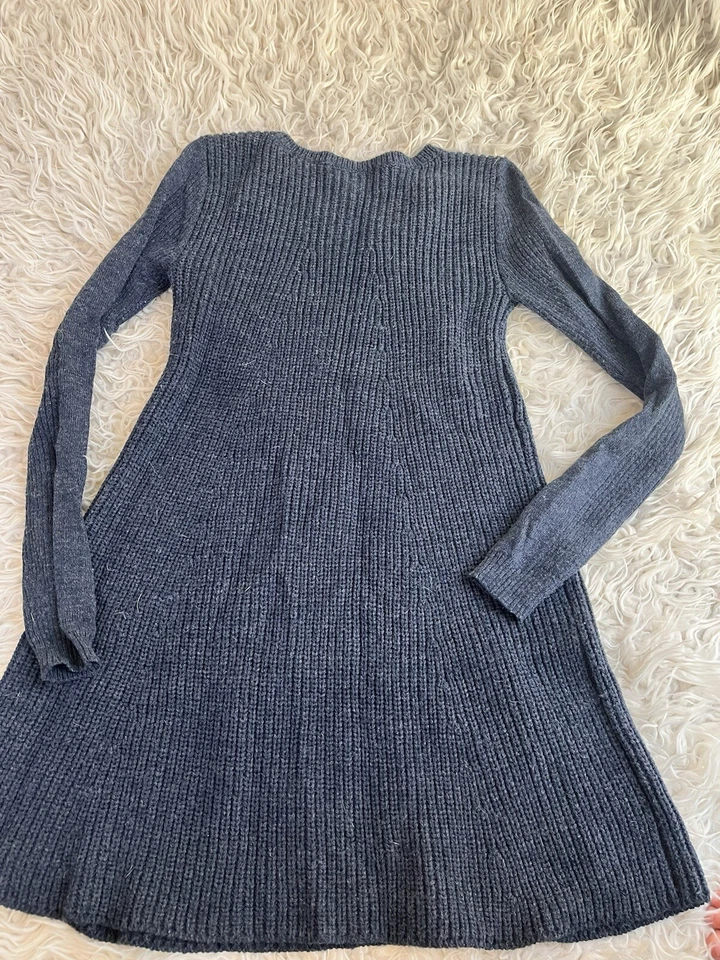 Romeo & Juliet Couture Long Sleeve Sweater Blue Skater Dress - Image 2 of 4