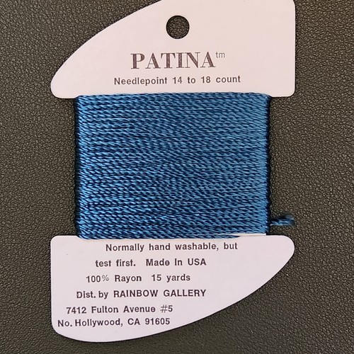 Patina Thread By Rainbow Gallery Needlepoint 15 Yards 100% Rayon Hand Embroidery - Picture 26 of 29