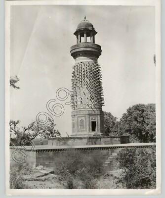 1932 INDIA Press Photo Fatehpur-Sikri ''Tower of Tusks'' Emperor Akbar Grave