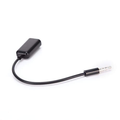 3.5mm Mic Audio jack to Headphone Microphone Y Splitter Cable Converter Adap Ec - Afbeelding 3 van 6
