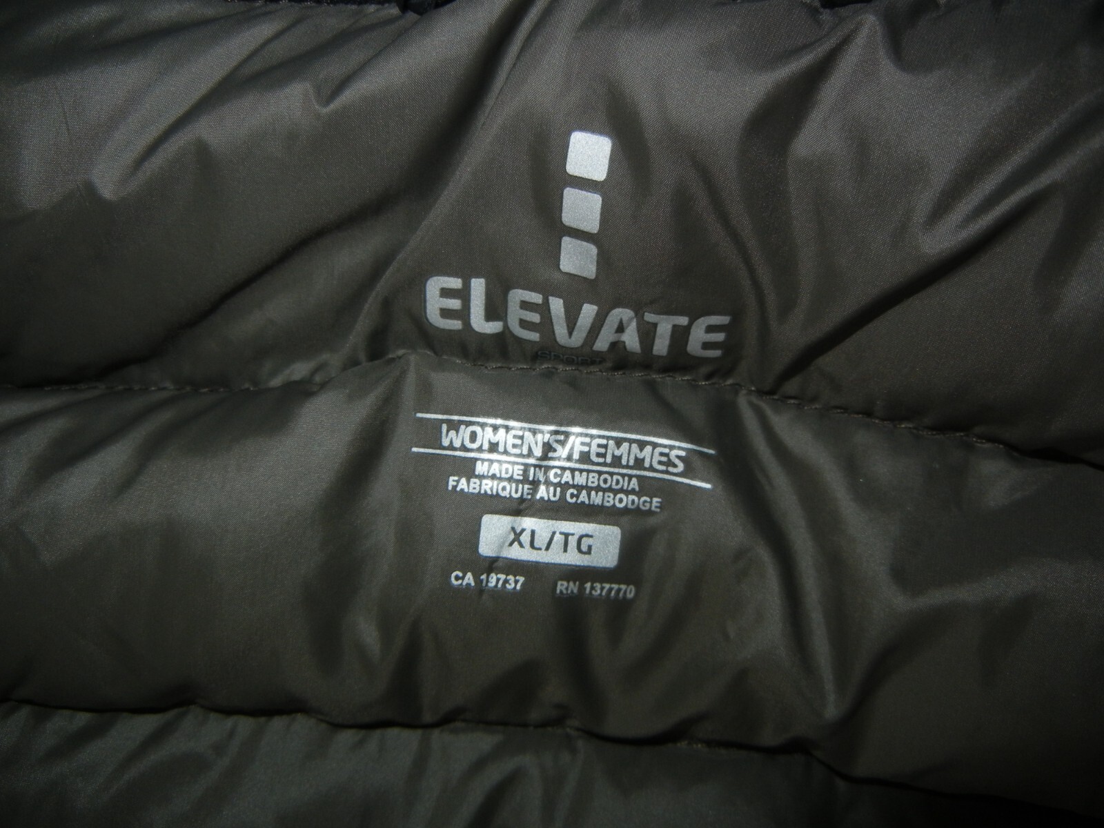 MICROSOFT CLOUD Windows Black Warm DOWN WINTER JA… - image 4