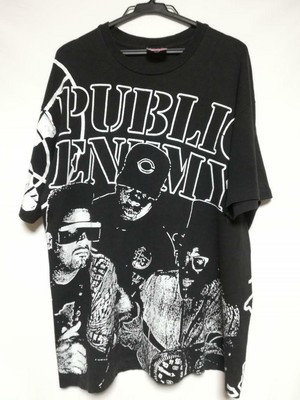 90S Public Enemy A T-Shirt Vintage 