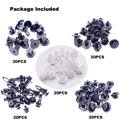 For Toyota Tacoma Trim Panel Clips Bumper Fender Push Pin Rivet 7 8 9mm Engine - Bild 12 von 12