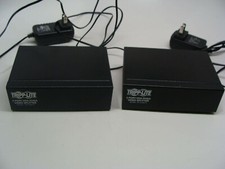 Lot of 2 - Tripp Lite B114-002-R 2-Port VGA / SVGA Video Splitter Signal Booster