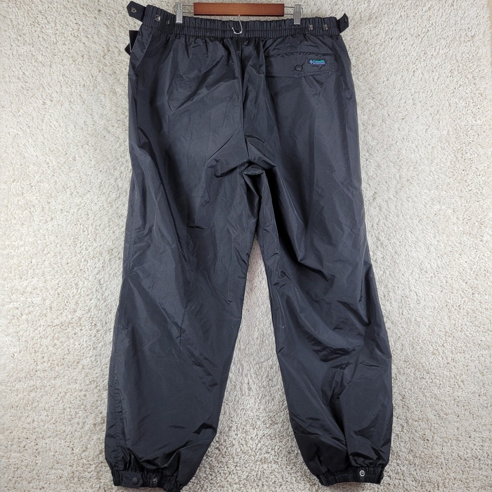 Columbia OmniTech Powder Stash Pants Men's 3XL Black Ski/Snow