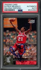 2009 Upper Deck PATRICK BEVERLEY signed rookie #211 - Autograph PSA/DNA