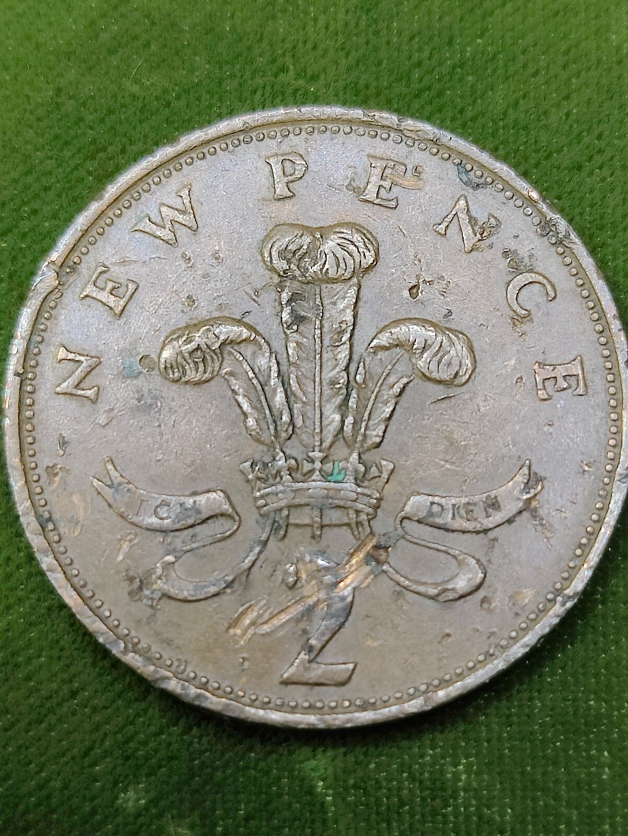 ⭕️ 1980 2 New Pence Coin ELIZABETH II D G REG F D RARE. | eBay