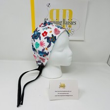 Stitch 2nd from Lilo Stitch Unisex Skull/Chemo Surgical Scrub Hat/Cap