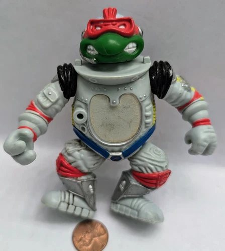 Vintage 1990.SPACE CADET.Raphael.TMNT.Teenage Mutant Ninja Turtles Figure