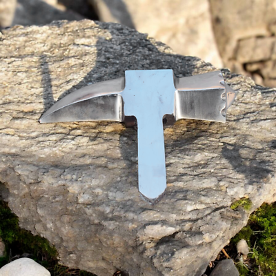 #ad Collectibles Hand Forged Carbon Steel Medieval War Hammer Weapon Replica $58.50