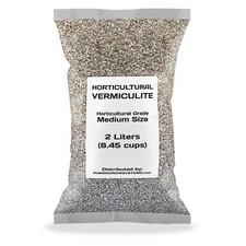 Vermiculite - Medium  Agricultural Grade Coarse Vermiculite - 2 Liter (1/2 gal)