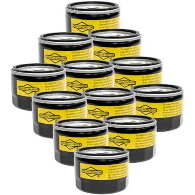 12PK Genuine OEM Briggs & Stratton 842921 Oil Filter for Big Block Engines
