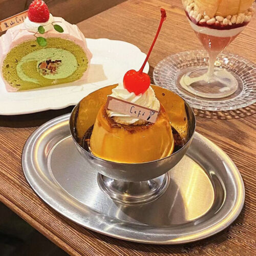 2024 Edelstahl Eisbecher Coup Dessertbecher Schüsseln Eis Servieren - Bild 8 von 17