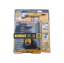 DeWalt Right Angle Attachment 25 Pc. Screwdriving Bit Set  DWAF25SETRA - DN8