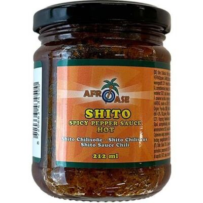 AFROASE Shito Chilisoße 212ml | Spicy Pepper Sauce HOT